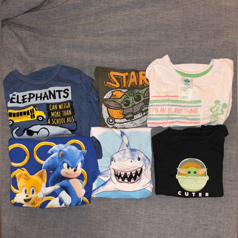 Boy size 4 shirt bundle